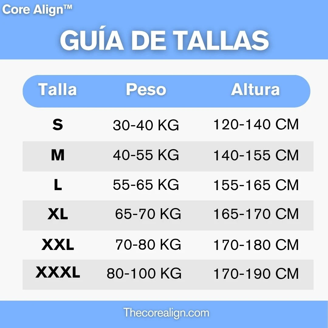 Core Align™ Corrector de Postura